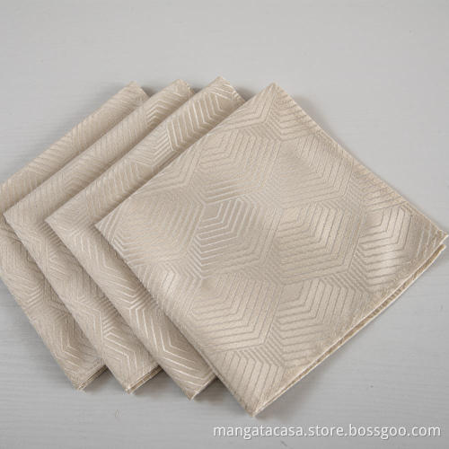 100% Polyester Dinner Servietten